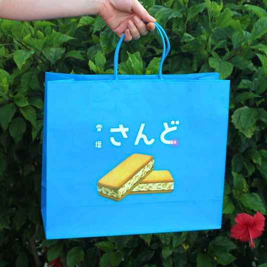 手提げ袋 雪塩さんど