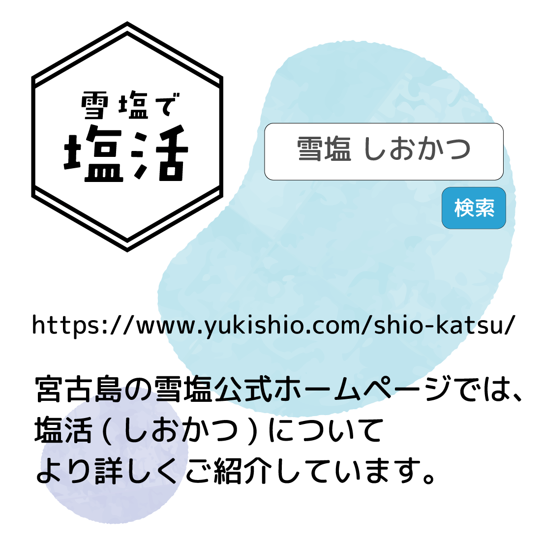 【数量限定】雪塩 のどケア 1g×15個入り