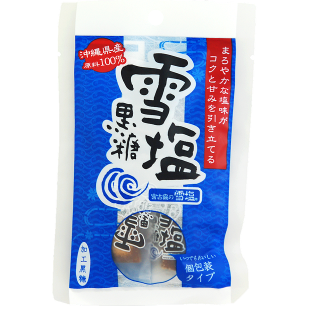 雪塩黒糖 120g