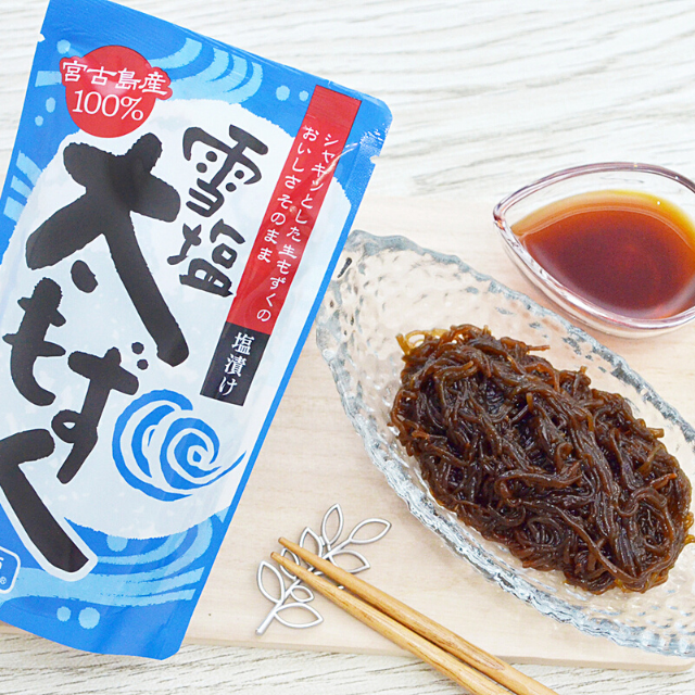 雪塩太もずく(180g)