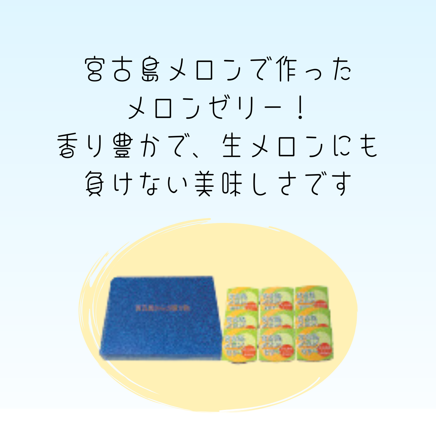 【通販限定】宮古島メロンゼリー９個セット