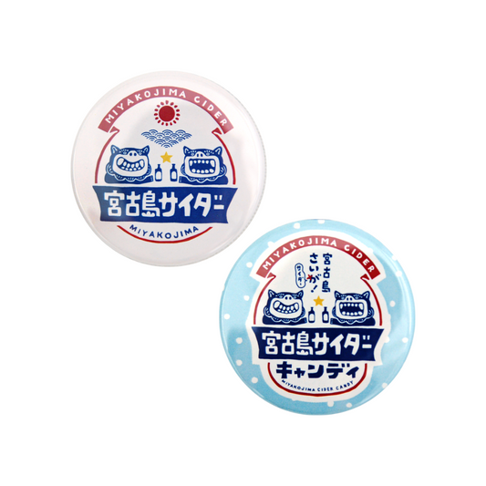 宮古島サイダー　缶バッジ