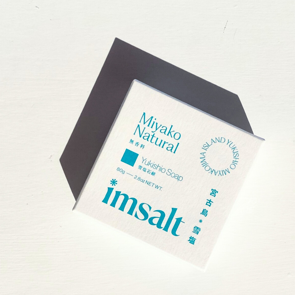 imsalt 雪塩石鹸 宮古ナチュラル 無香料 80g