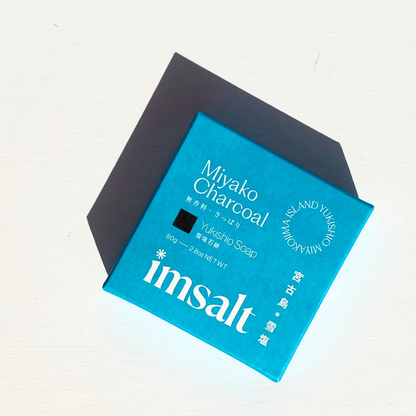 imsalt 雪塩石鹸 宮古チャコール 無香料 80g