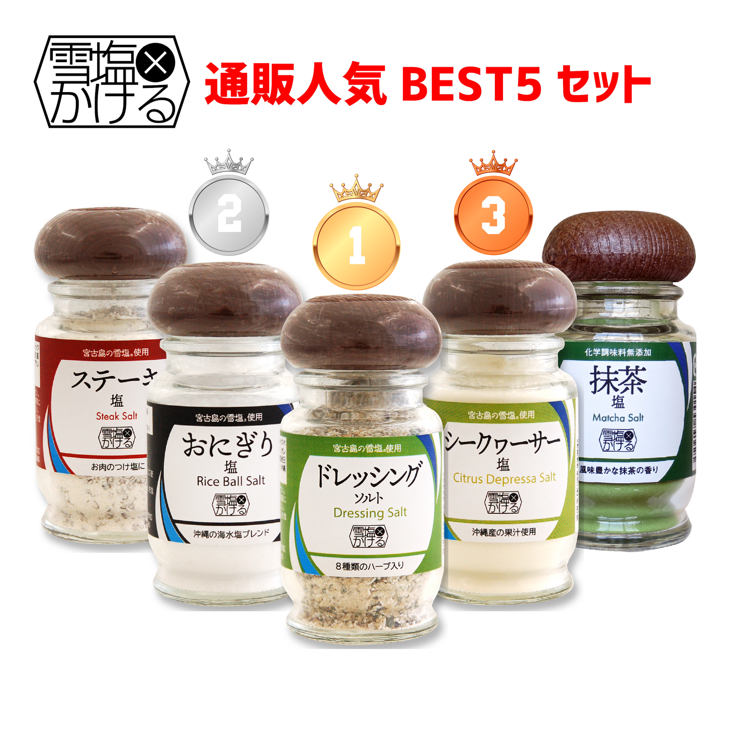 【3月特別販売】雪塩かける通販人気BEST5